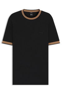 Slim-Fit T-Shirt with Contrast Trims