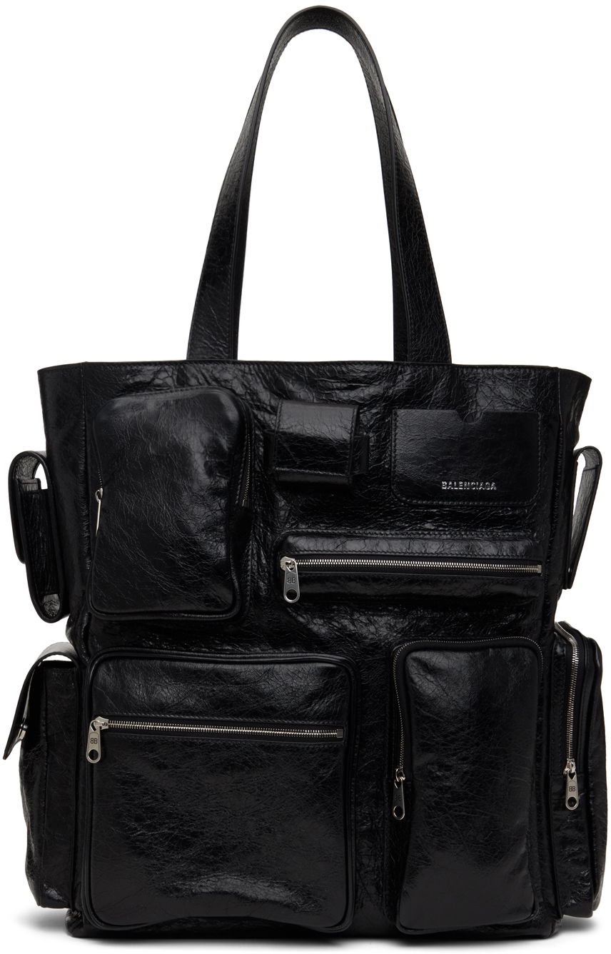 Mulepose Balenciaga Black Superbusy Tote Sort | 785296-210C8-1000, 0
