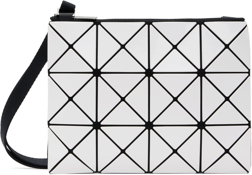 Skuldertaske BAO BAO ISSEY MIYAKE BAO BAO ISSEY MIYAKE Lucent Crossbody Bag Hvid | BB56AG056