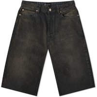 Shorts Balenciaga Denim Sort | 753212-TOW53-2150, 1