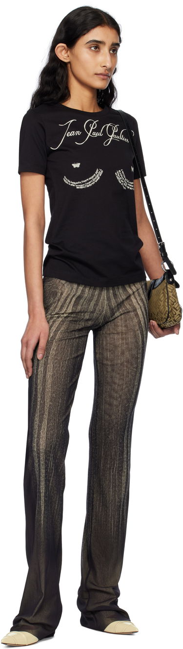 T-shirt Jean Paul Gaultier Jean Paul Gaultier 'The Tattoo Poem' T-Shirt Sort | 25/34-F-TS117I-J087-0005, 4