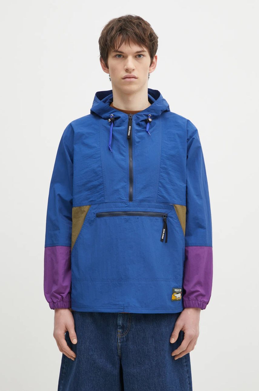 Vindjakke Human Made Anorak Parka Jacket Blå | HM28JK029, 0