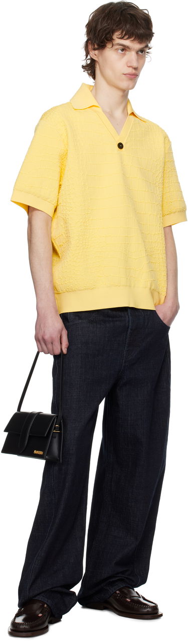 Sweater Jacquemus Jacquemus La Croisière 'The Scala' Polo Gul | 25E255KN527-2429, 3