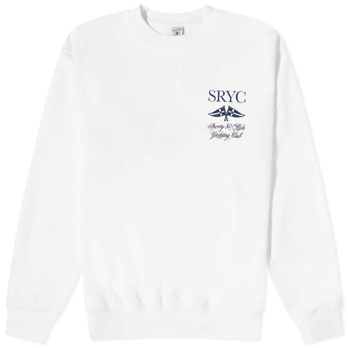 Sweater Sporty & Rich Yacht Club Crew Sweat Grå | CR884WH, 0
