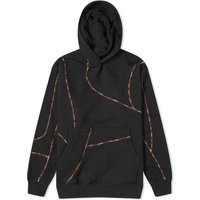 Sweatshirt Pleasures Vein Hoodie Sort | P23W032-BLK, 1