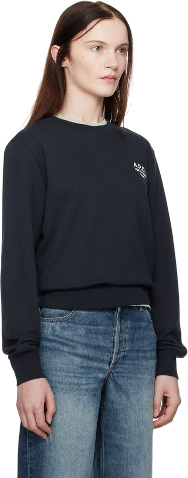 Sweatshirt A.P.C. Boxy Sweatshirt Grå | COHBN-F27915, 4