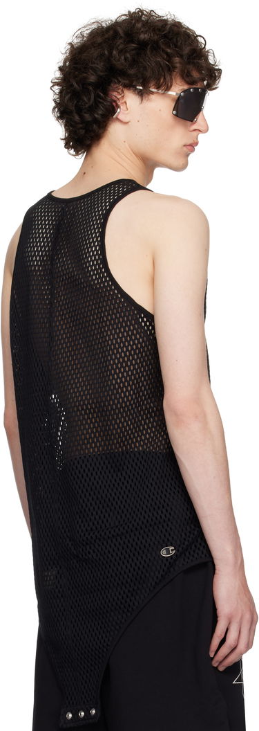 Tanktop Rick Owens Rick Owens Champion Edition Mesh Tank Top Sort | CM01E1680 CHONET MESH, 2