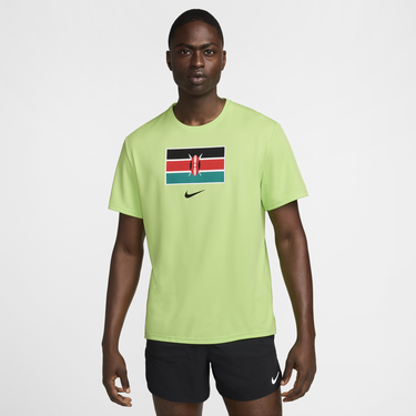 T-shirt Nike Dri-FIT Team Kenya Miler Grøn | FN6601-305, 0
