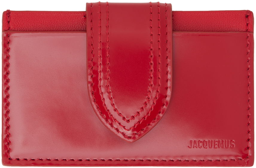 Tegnebog Jacquemus Le Chouchou 'Le Porte Carte Bambino' Card Holder Rød | 23H233SL122-3128, 0