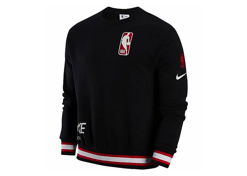 Sweater Nike Loose Fit Fleece Basketball Sweatshirt Sort | DR9137-010