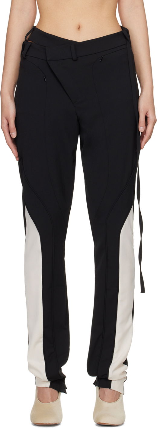 Bukser Ottolinger Ottolinger Asymmetric Trousers Sort | 2303501