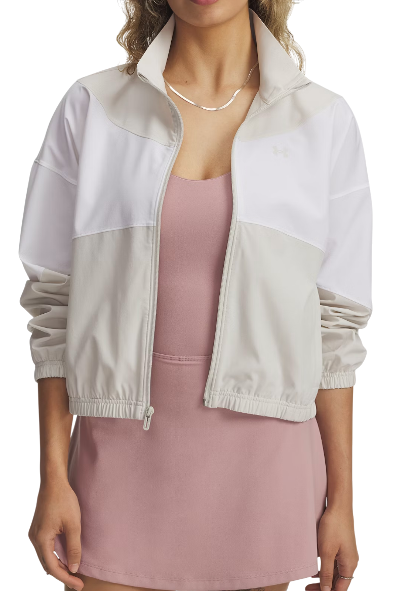 Vindjakke Under Armour Rival Full-Zip Woven Jacket Flerfarvet | 1389631-110, 0