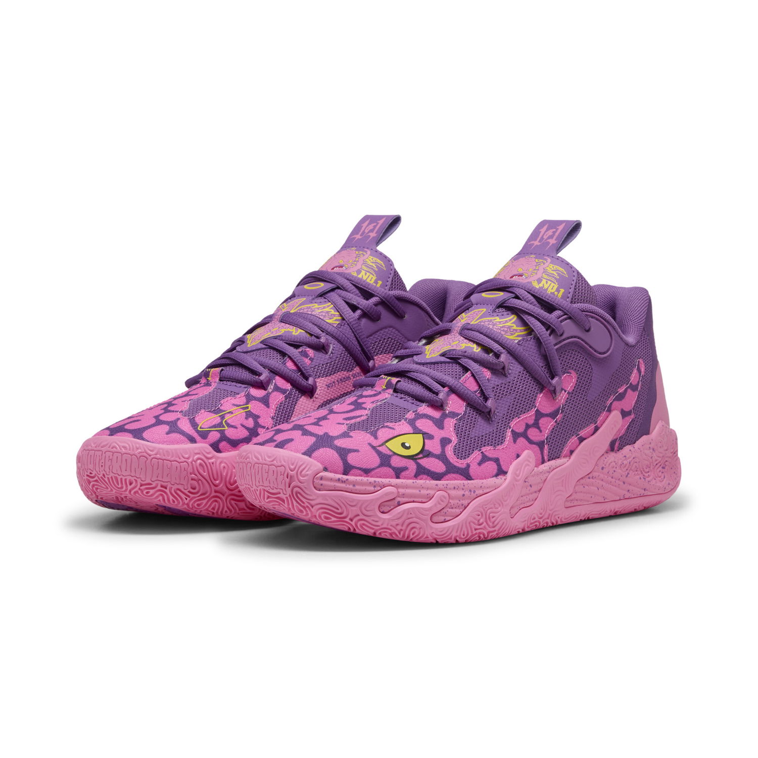 Sneakers og sko Puma PUMA HOOPS x TMNT MB.03 Lo Krang Lilla | 311327_01, 1
