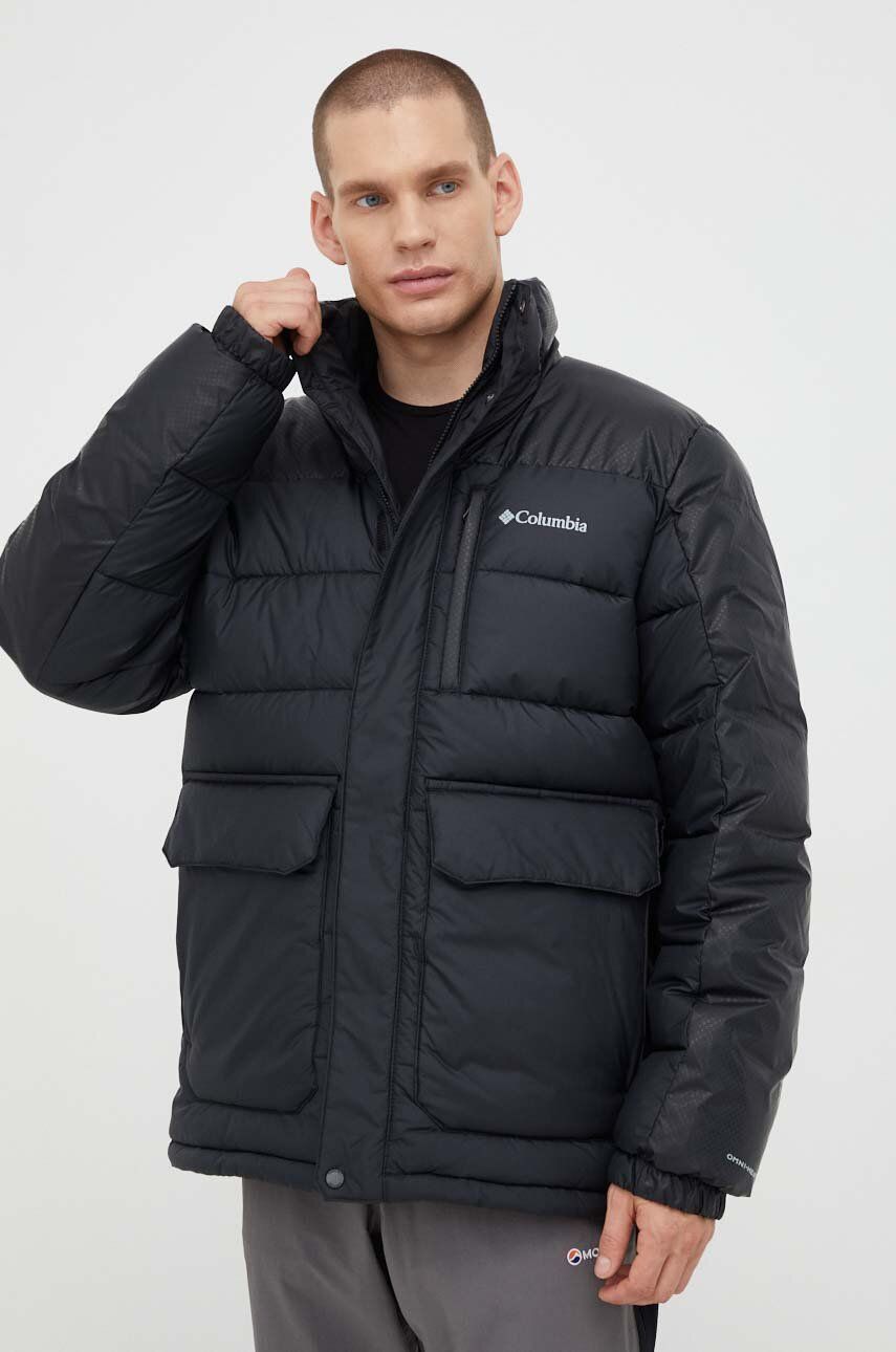 Puffer jakke Columbia Winter Puffer Jacket Sort | 2050791, 0