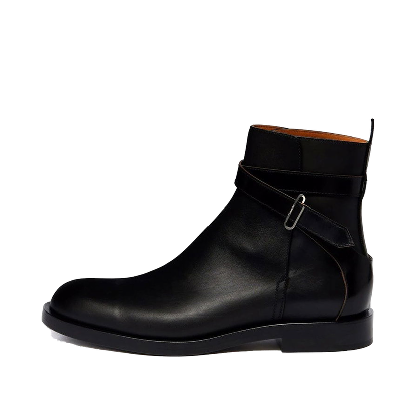 Sneakers og sko Off-White Paperclip Ankle Boots Black Sort | OMID009F21LEA0011010