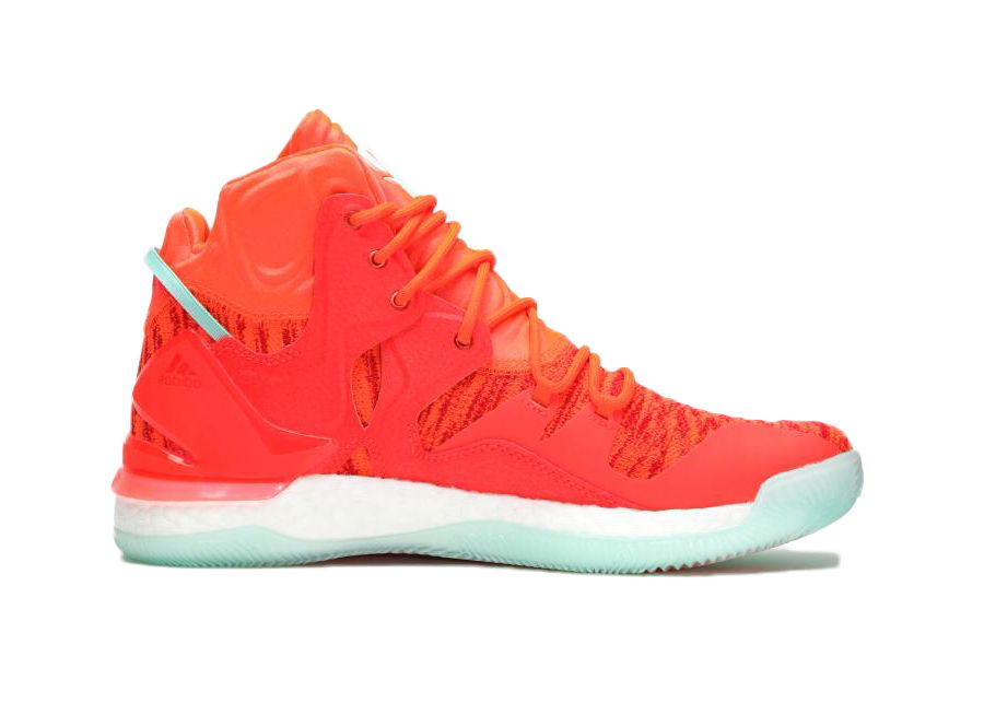 Sneakers og sko adidas Originals D Rose 7 Primeknit Solar Red Rød | AQ7743, 0