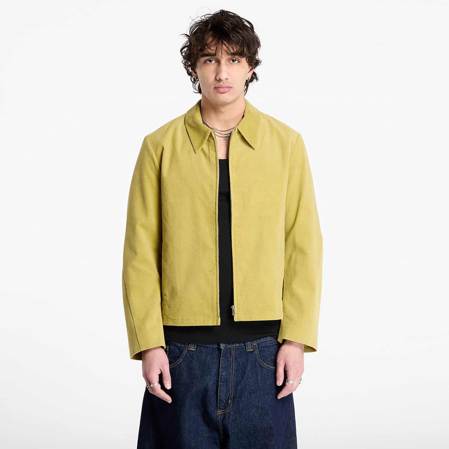 Jakke Post Archive Faction (PAF) 5.1 Zip-Up Jacket Grøn | 51OJRY-YELLOW, 0