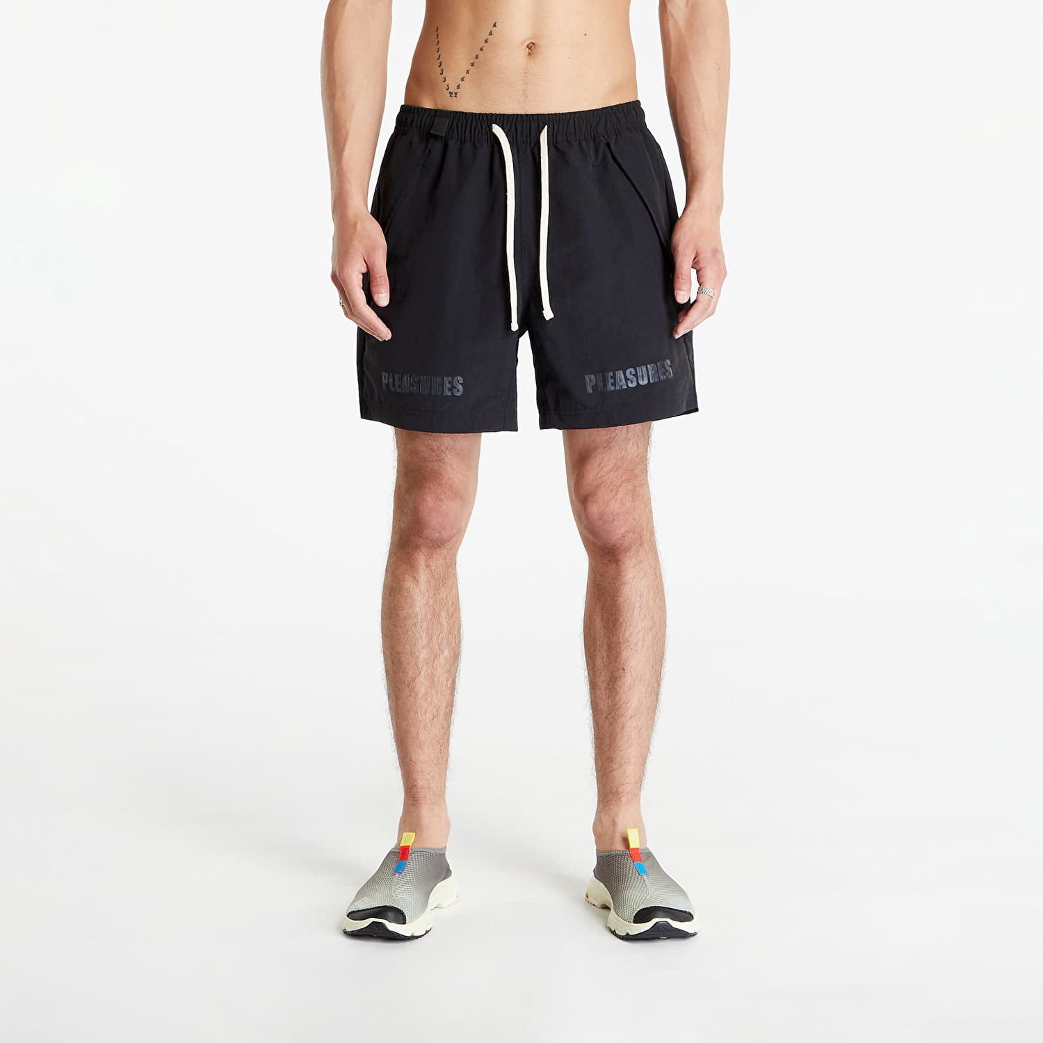 Shorts Pleasures Jacinto Short Sort | P23SU037 BLACK, 0