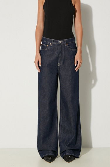 Jeans Samsoe Samsoe Samsoe Samsoe SHELLY Wide Leg Jeans Blå | F23400141, 0