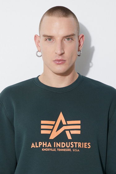 Sweater Alpha Industries Alpha Industries Basic Sweater Grøn | 178302.353, 4
