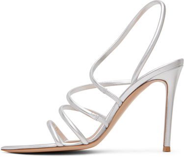 Sneakers og sko Gianvito Rossi Ettie Heeled Sandals Metalisk | G32441-15RIC-NPS, 2
