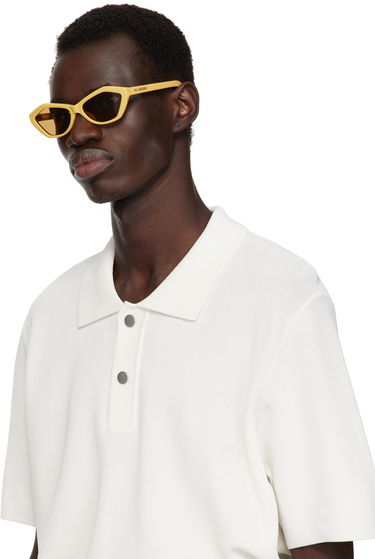 Solbriller Jacquemus Jacquemus 'The Bambino' Sunglasses Beige | JAC42C7SUN, 3