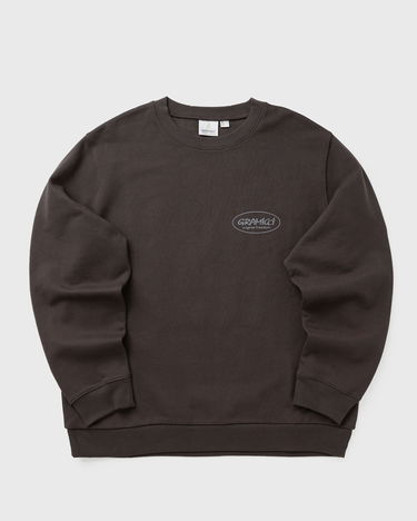 Sweatshirt GRAMICCI Original Freedom Crewneck Sweatshirt Brun | G5FU-J093-DEEP-BROWN, 0