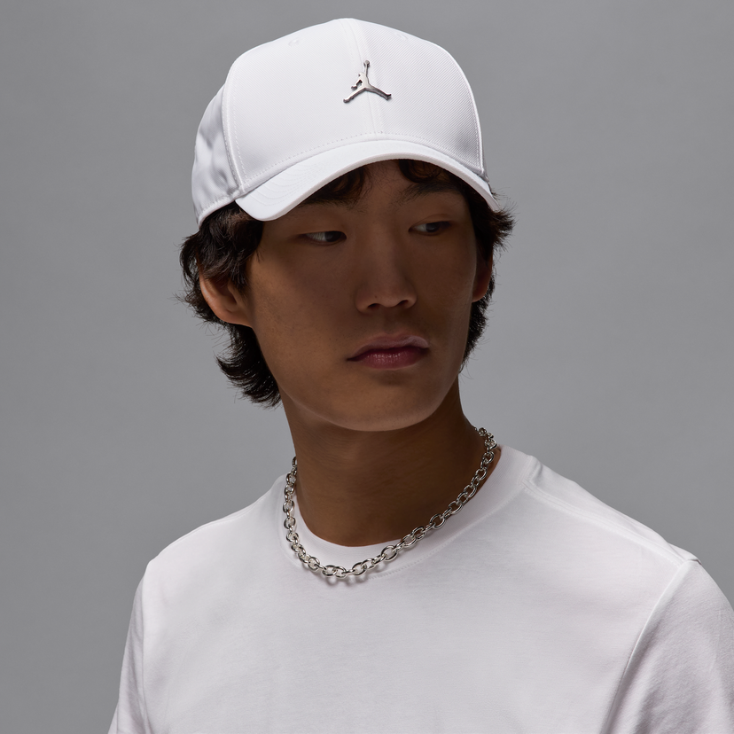 Kasket Jordan Jordan Rise Metal Jumpman Cap Hvid | HM5750-100