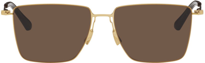 Solbriller Bottega Veneta Ultrathin Sunglasses Beige | BV1267S-002, 0