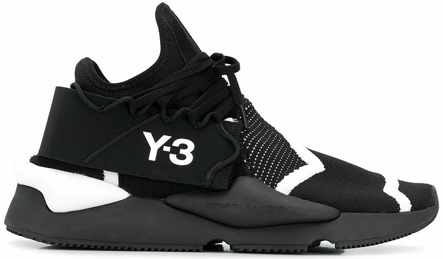 Sneakers og sko Y-3 Y-3 Kaiwa Knit Sort | EF2628, 0