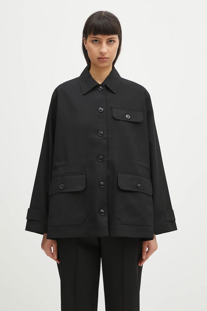 Jakke Samsoe Samsoe Samsøe Samsøe Salix Jacket Sort | F24100069