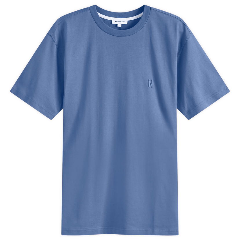 T-shirt NORSE PROJECTS Johannes Organic N Blå | N01-0643-7187