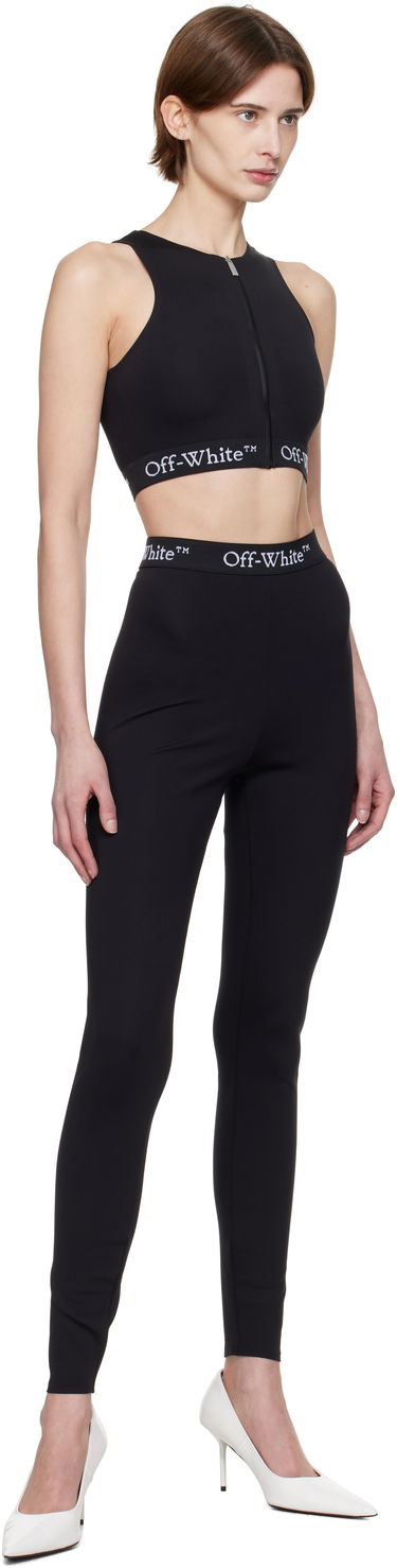 Leggings Off-White Off-White Logo Band Sport Leggings Sort | OWVV003S25JER0011000, 3
