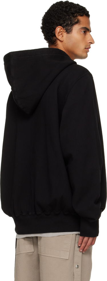 Sweatshirt Rick Owens DRKSHDW Penta Oversized Hoodie Sort | DU02E7262 FEP3P, 2
