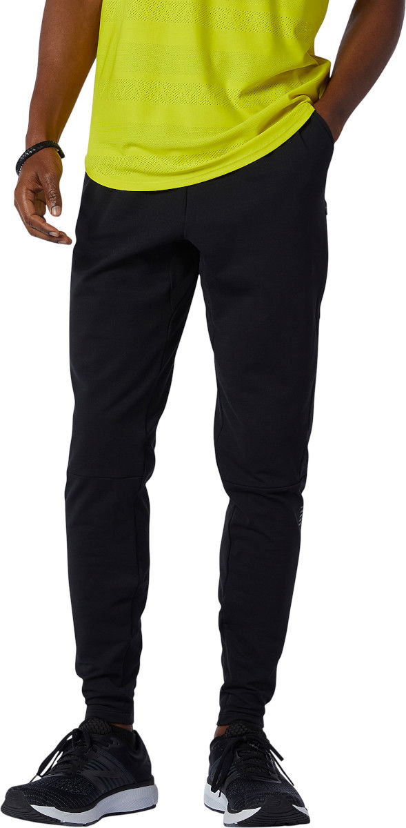 Bukser New Balance Q Speed Running Pants Sort | mp13284bk
