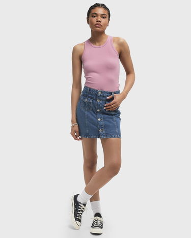 Tanktop Samsoe Samsoe Alexo Ribbed Tank Top Lyserød | F00001111-ORCHID-HAZE, 2
