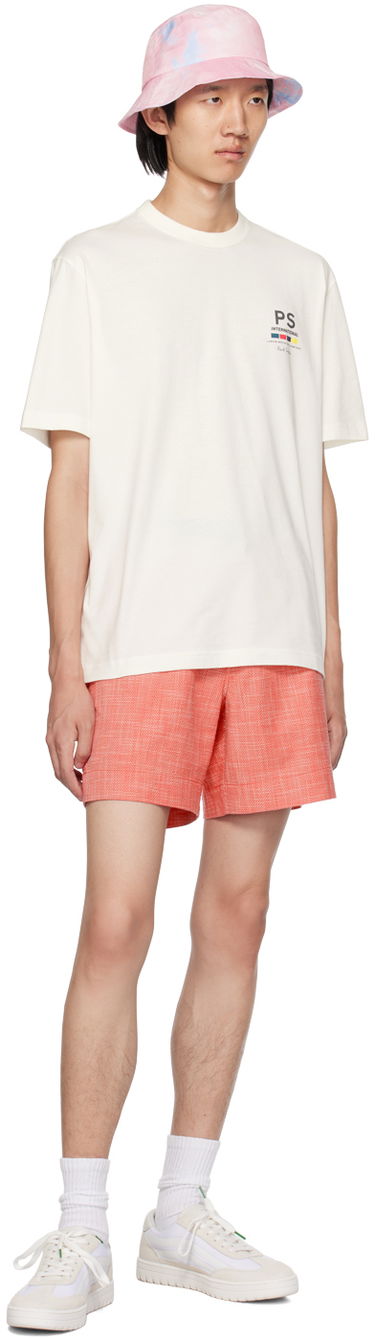 Shorts Paul Smith PS Paul Smith Drawstring Shorts Orange | M2R-737U-L21853, 3