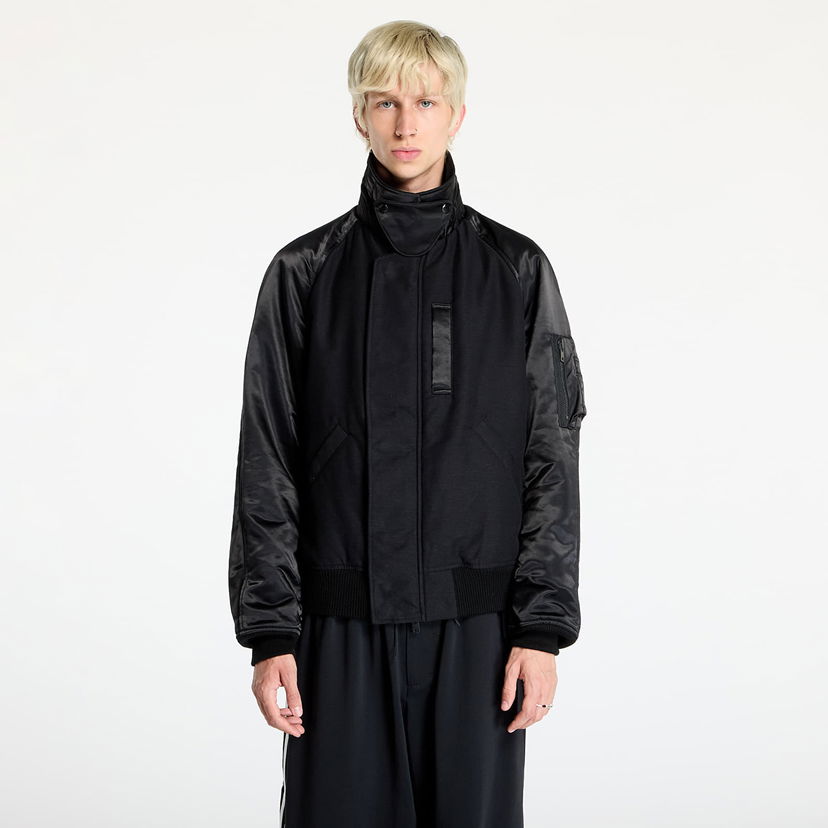 Vindjakke Y-3 Flight Jacket UNISEX Black Sort | IW7464