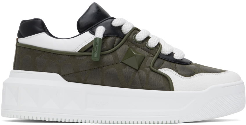 Sneakers og sko Valentino Valentino Garavani One Stud XL Low-Top Grøn | 5Y2S0G37ZKD, 0
