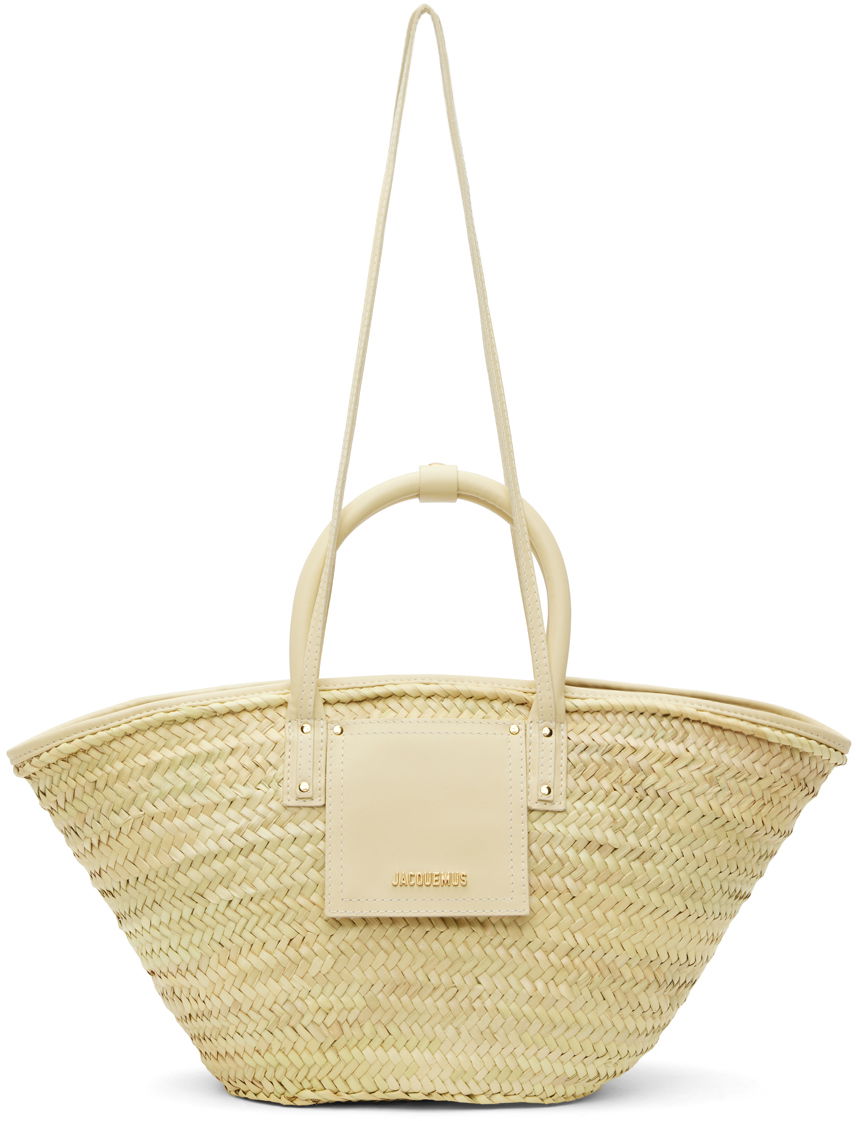 Mulepose Jacquemus 'Le Panier Soli' Tote Bag Beige | 23E223BA045-3060, 0