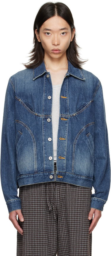 Jakke sage NATION SAGE NATION Jiji Denim Jacket Blå | S084 DENIM JIJI JACKET DENIM I, 0