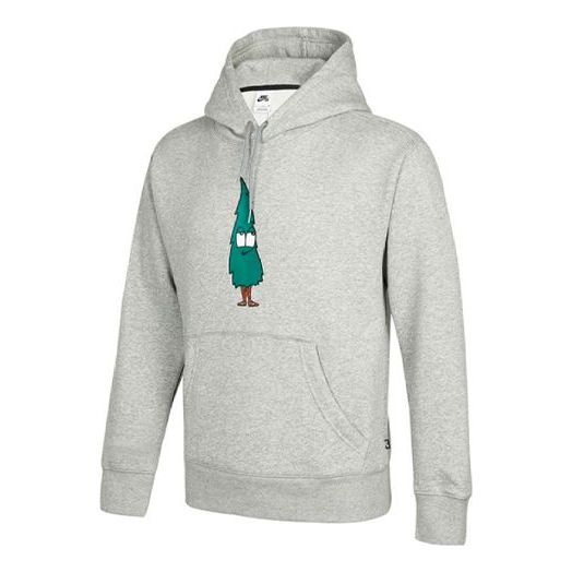Sweatshirt Nike SB Nike SB Cartoon Print Fleece Hoodie Grå | DJ3677-063