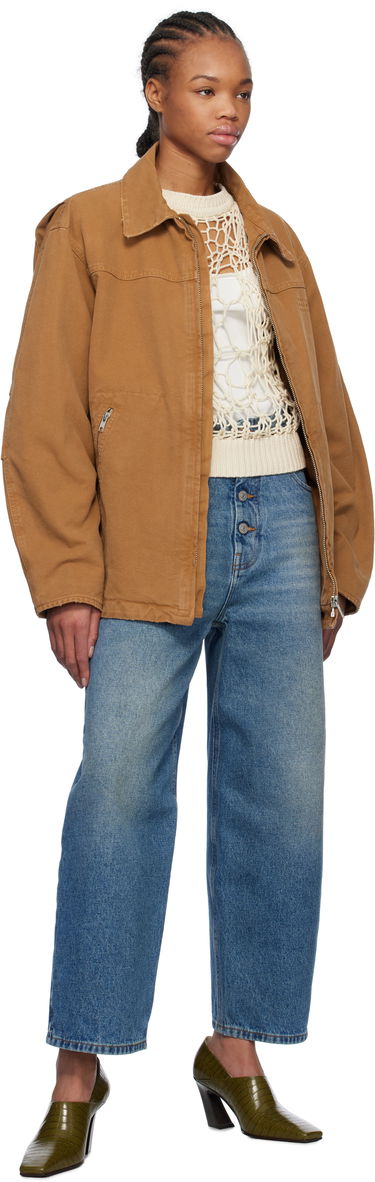 Jeans Maison Margiela MM6 Maison Margiela Button Jeans Blå | S52LA0235 M30018, 3