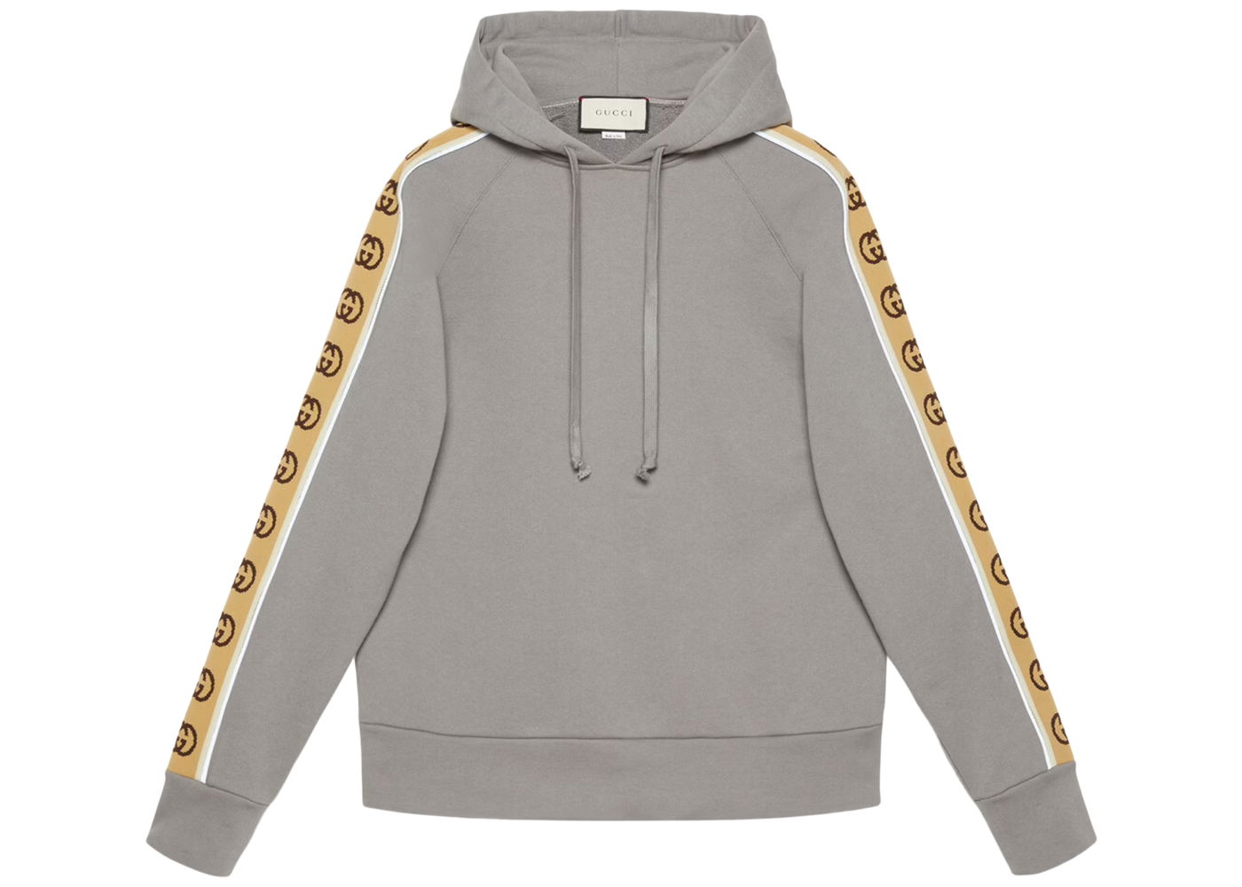 Sweatshirt Gucci Cotton Jersey Hoodie Grå | 596230 XJBUW 1233, 0