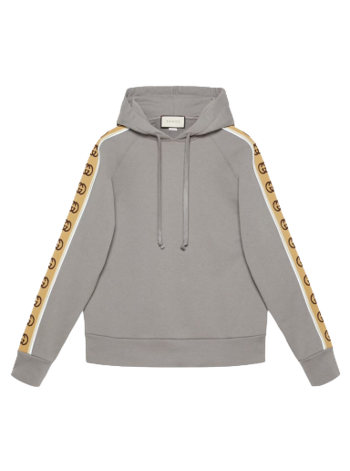 Sweatshirt Gucci Cotton Jersey Hoodie Grå | 596230 XJBUW 1233