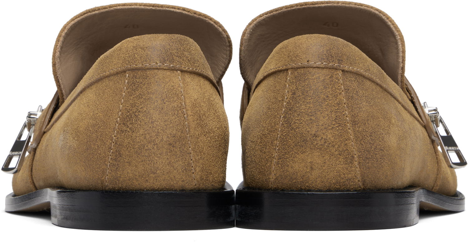 Sneakers og sko JW Anderson JW Anderson Biker Zipper Loafers Brun | MC0001-LA0319, 1