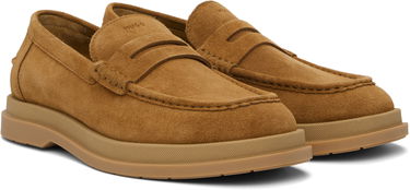 Sneakers og sko BOSS Hugo Suede Loafers Brun | 50536215, 3