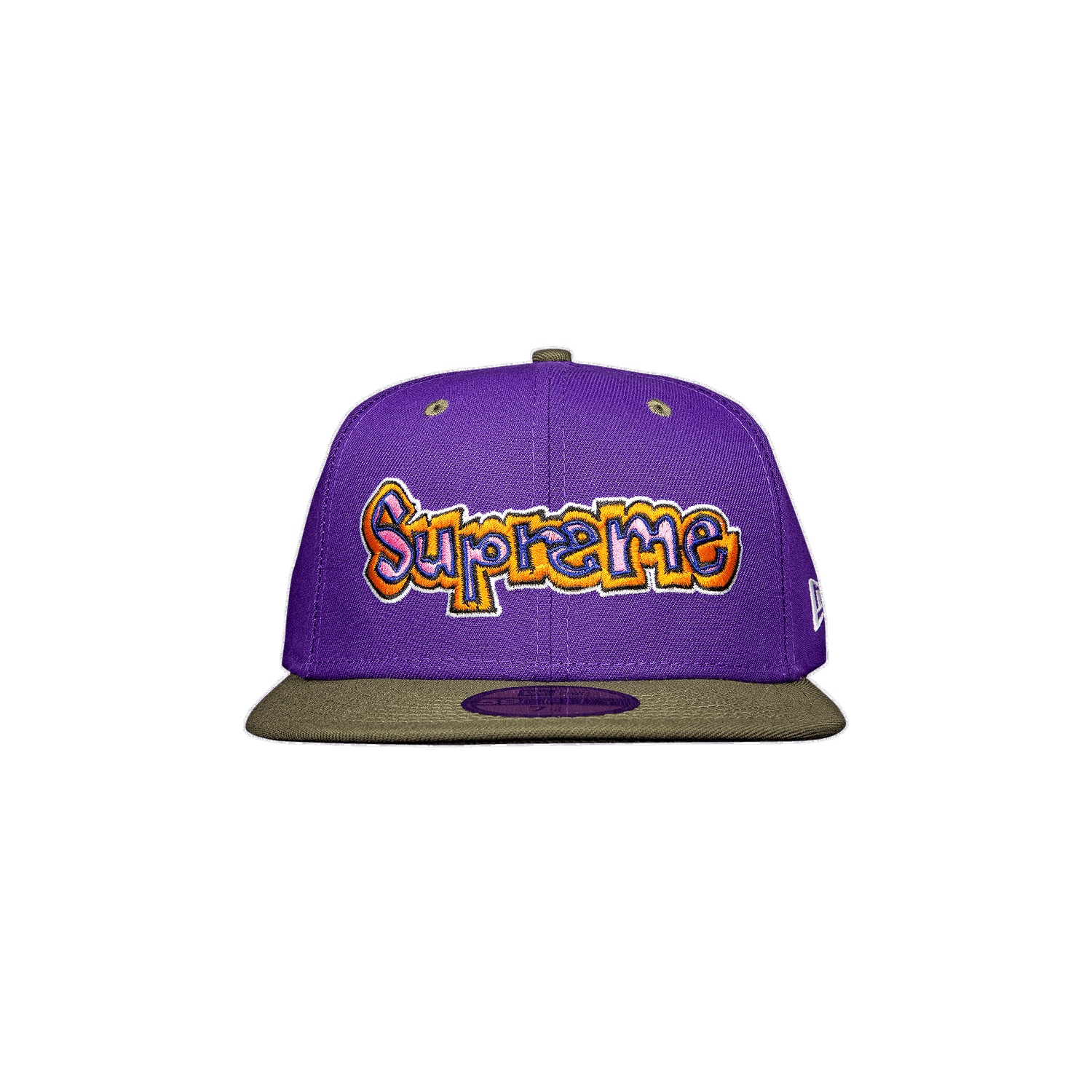 Kasket Supreme New Era x Gonz Logo Hat Lilla | SS21H31 PURPLE, 0