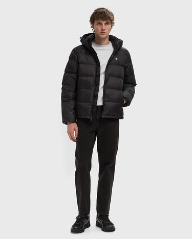 Puffer jakke CALVIN KLEIN Calvin Klein Zip-Off Hood Down Puffer Jacket Sort | LV04RC518GUB1, 1
