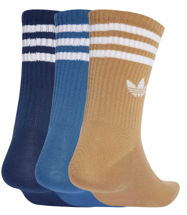 Sokker adidas Performance 3-Stripes Crew Socks - 3 Pairs Brun | JZ4941, 2